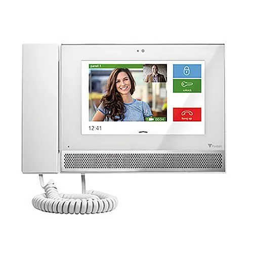 Paxton 337-292-US Access Entry Premium Monitor with Handset, 7" Touch Screen Video Intercom System for Standalone Net2 or Paxton10
