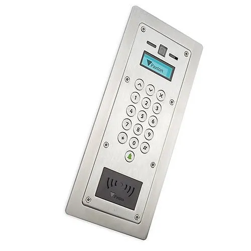 Paxton 337-500-US Entry VR Panel, Flush Mount and Vandal Resistant Door Entry System for Standalone Net2 or Paxton10