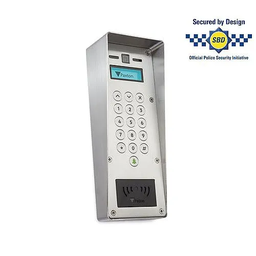 Paxton 337-510-US Entry VR Panel, Surface Mount, Rain Hood and Vandal Resistant Door Entry System for Standalone Net2 or Paxton10