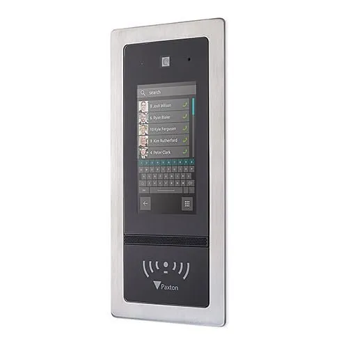 Paxton 337-600-US Entry Touch Panel, Flush Mount Door Entry System for Standalone Net2 or Paxton10