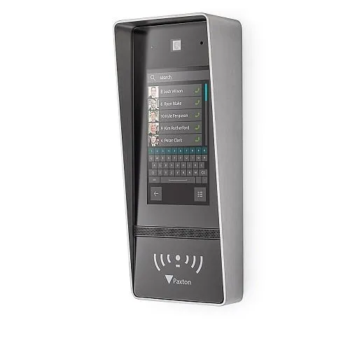 Paxton 337-610-US Entry Touch Panel, Surface Mount with Rain Hood Door Entry System for Standalone Net2 or Paxton10