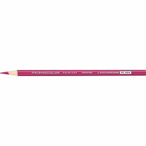 Prismacolor 3382 Premier Soft Core Colored Pencil, Process Red