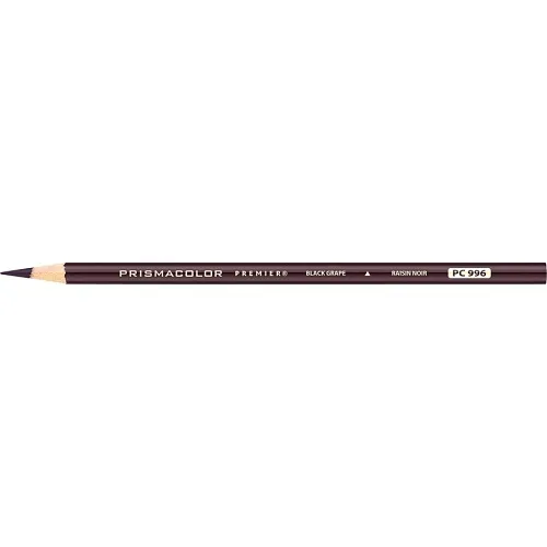 Prismacolor 3384 Premier Soft Core Colored Pencil, 996 Black Grape