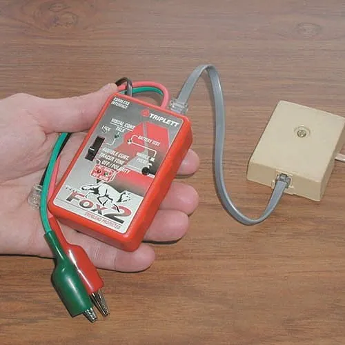 Triplett 3399 Fox & Hound Premium Tone & Inductive Amplifier Probe Kit: Overload Protection Up to 120VAC