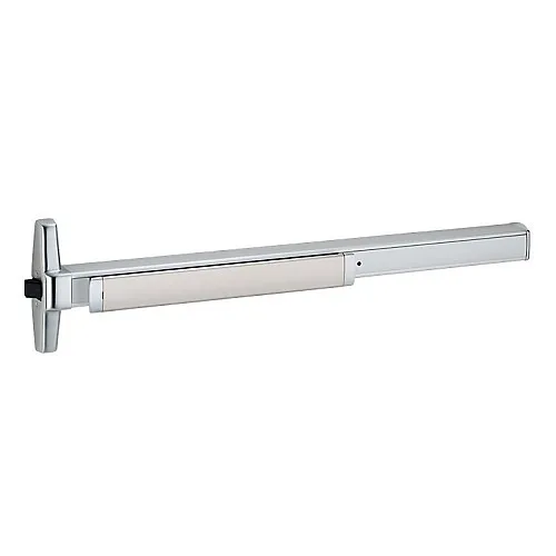Von Duprin 33A-EO-US26D-3'-1439-US19-PBT= 33A Series Exit Only Non Fire-Rated Rim Panic Exit Device in Satin Chrome