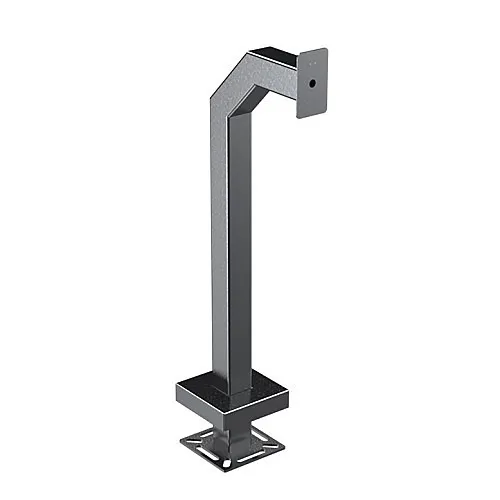 Pedestal Pro 33PE1-AXIS-01-304 Access Control Mounting Post, 42" Stainless Steel Compatible with Axis A4020-E