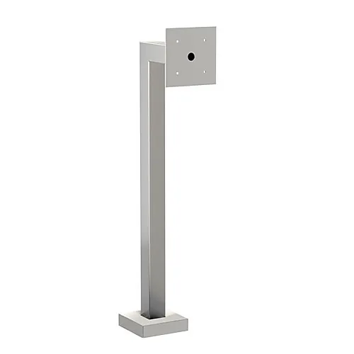 Pedestal Pro 33PE1-DOOR-03-304 Access Control Mounting Post, 45", 304 Stainless Steel, Brushed #4 Finish