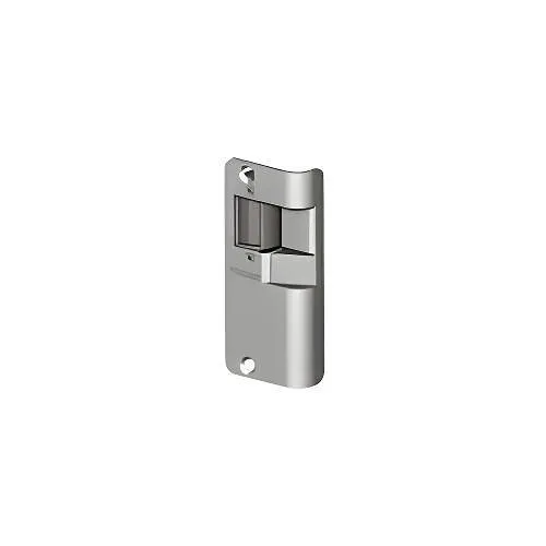 Trine 3458LC-32D-R 3000 Series Electric Strike, 4-5/8" Faceplate, Satin Stainless Steel