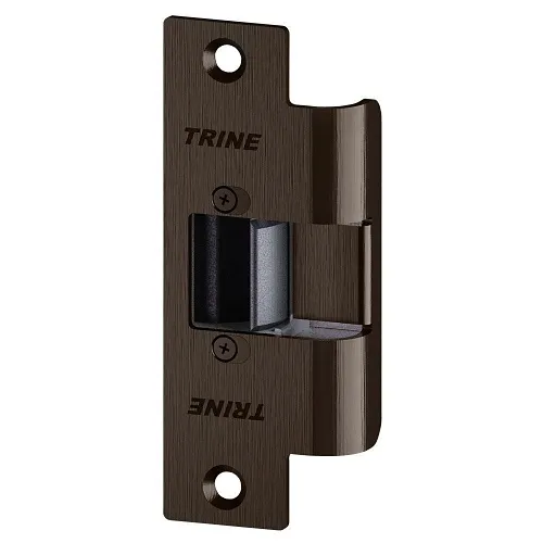 Trine 3478-12DC-10B 3000 Series Electric Strike, 12VDC, Fail Secure, 4-7/8" x 1-1/4" Faceplate, Oil Rubbed Bronze