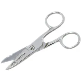 IDEAL 35-088 Electrician's Scissors with Stripping Notch