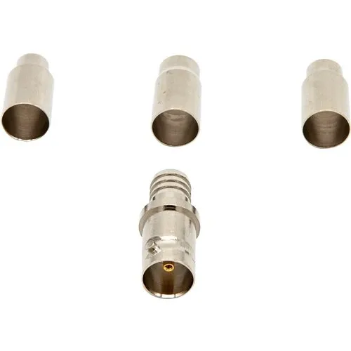 Triplett GEM Series 50 Ohm BNC Universal Crimp on Connector Jack, 10-Pack (3500075TP)