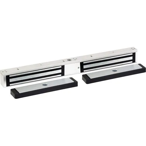SDC 352V 350 Series Double Narrow Line Magnetic Lock, 1,200lbs Holding Force with Dual 12/24VDC Input