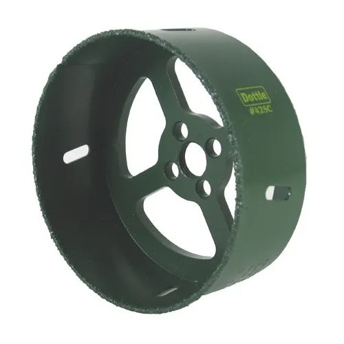 Dottie 358C KAN-CUT Carbide Recessed Lighting Hole Saw, 3.625"