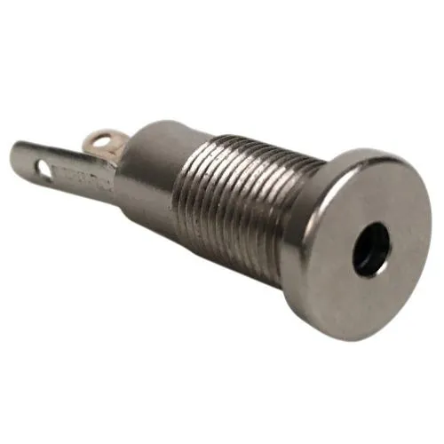 Switchcraft 35FM3 3.5mm Stereo Jack, Silver Plated Contacts, Front / Flush Mount