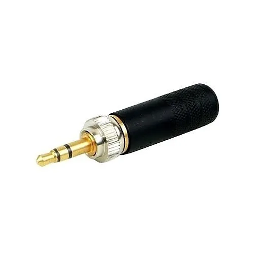 Switchcraft 35HDLBAUS 35HD Series Locking Stereo Plug, 1/8", Gold