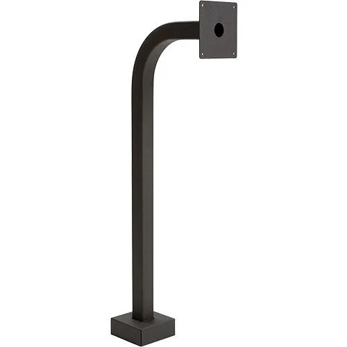Pedestal Pro 36-APD-BLK 36" Black Federal APD Clone Gooseneck Pedestal 11-12" Neck (Pad Mount)