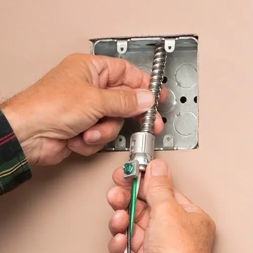 Arlington 38RASTG Snap2It Connectors with Built-in Ground for NEW WORK or RETROFIT