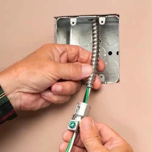 Arlington 38RASTG Snap2It Connectors with Built-in Ground for NEW WORK or RETROFIT