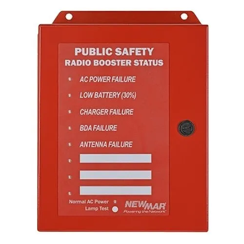 Potter ERCES 3996116 BDA Status Annunciator Panel, Red