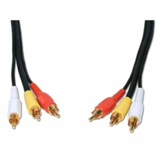 Comprehensive 3RCA-3RCA-25ST Standard Series, General Purpose RCA Audio/Video Cable, 25ft