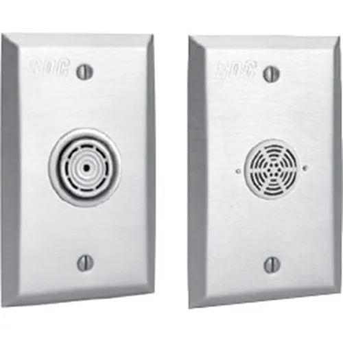 SDC 400NU-SN Narrow Wallplate with Siren