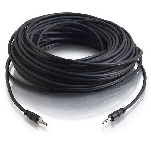 Ortronics 40106 Communications Multipurpose Cable, M/M, 3.5mm Stereo Connector, 15'