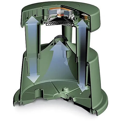 Bose Professional 40151 FreeSpace 360P Series II Environmental Loudspeaker, In-ground or Above-ground, Green