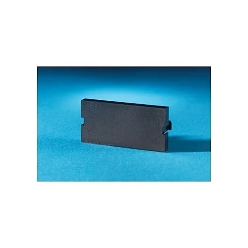 Quiktron 40300164-00 Series II Blank Module, 1U, Black