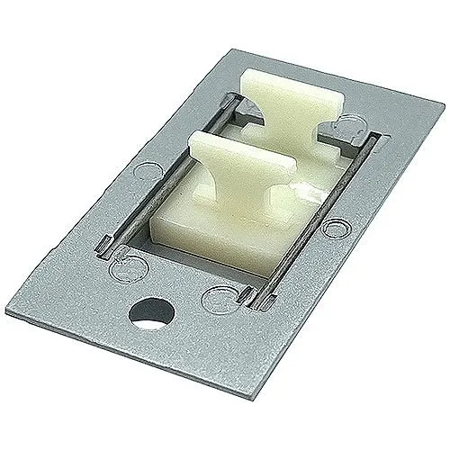 Adams Rite 4089-00-130 Exit Indicator for Standard 1-3/4" Door, Matched 628, Clear Anodized