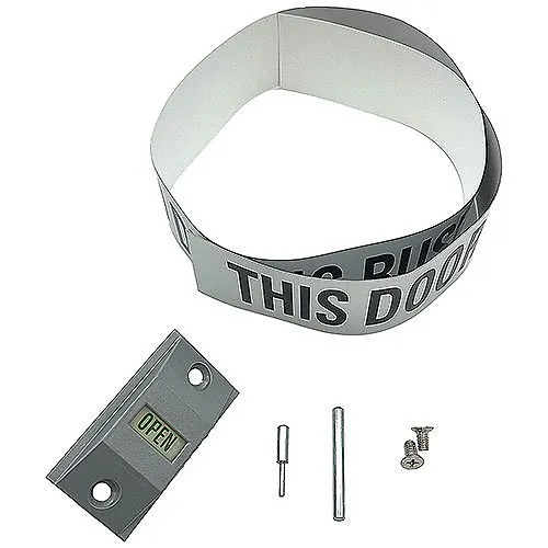 Adams Rite 4089-00-130 Exit Indicator for Standard 1-3/4" Door, Matched 628, Clear Anodized