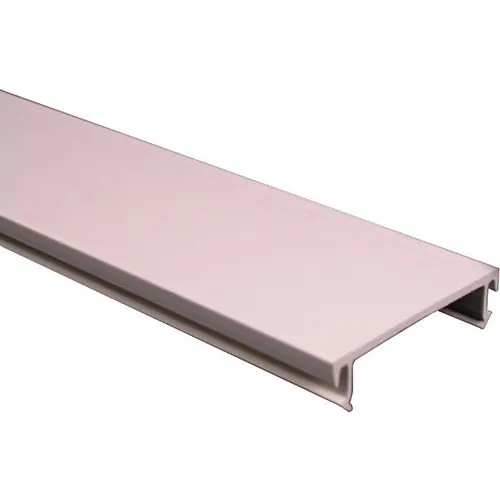 Wiremold 40N2C08WH CableSmart 40N2 Full-Width Cable Raceway Cover, 8'L, TAA Compliant, White