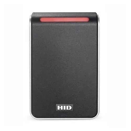 HID 40NKS-T2-00104M Signo 40 Pigtail Card Reader, Black Silver