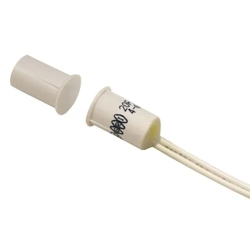 GRI 40RS-12-W 3/8" Miniature Recessed Switch Set, Standard Gap 1/2"+, Open/Closed Loop, SPDT, Reed Form C, 5W, White