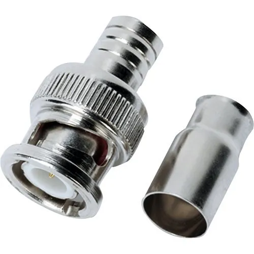 DataComm 41-0040 BNC Male Quick Crimp Connector for RG59 Male Quick Crimp