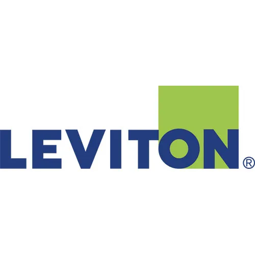 Leviton 41089-2TP 2-Port Surface-Mount QuickPort Box, Plenum Rated, Light Almond