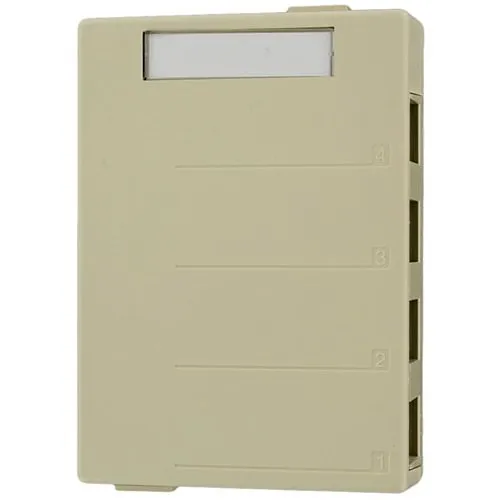 Leviton 41089-4IP Quickport 4-Socket Surface Mounting Box