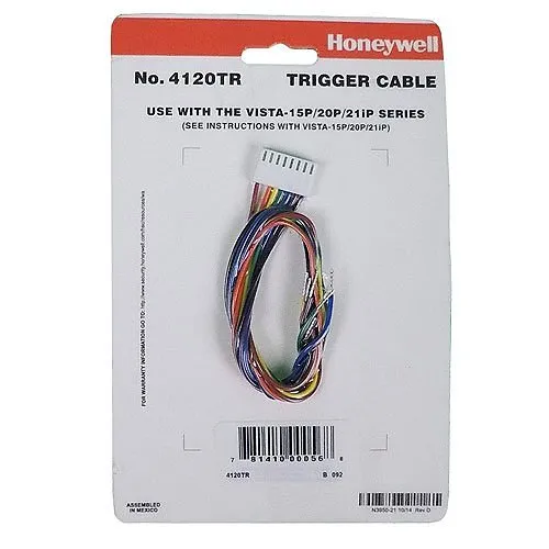 Honeywell Home 4120TR Trigger Cable for VISTA-15P, VISTA-20P and VISTA-20IP Systems