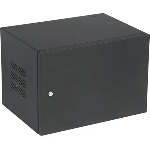 AtlasIED 414-15 Welded and Assembled Desk Top Cabinet, 14RU, Black