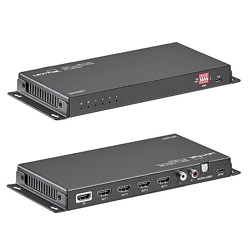 Leviton 41920-SP4 HDMI 1x4 Splitter 4K/60 with EDID Handling