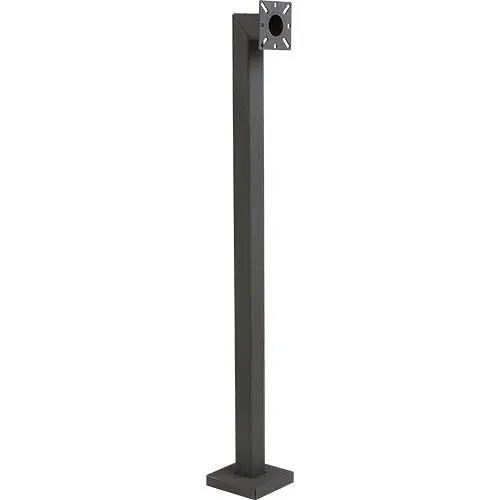 Pedestal Pro 42-2LP 42" Black Powder Coated Low Profile Pedestal, Pad Mount, ADA Compliant