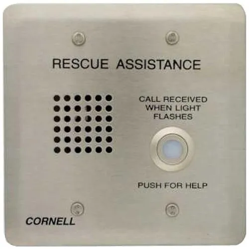 Alpha 4201B/V Audio-Visual Area of Rescue Assistance Button Anti-Vandal Remote Station