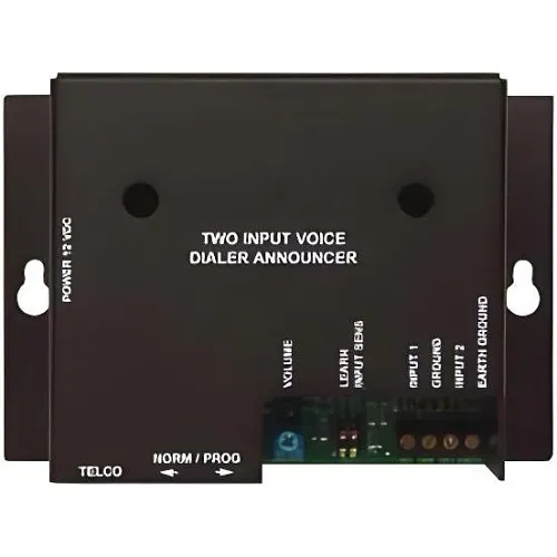 Alpha 4202 2-Gang Mushroom Audio Call Station Wall Plate