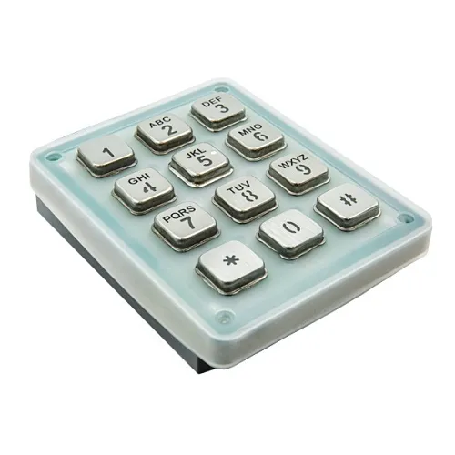 DoorBird 423860483 Keypad Module with 16-Key, Brushed