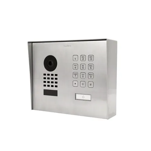 DoorBird 423867574 IP Video Door Station with Modern Surface Mount and Keypad Module