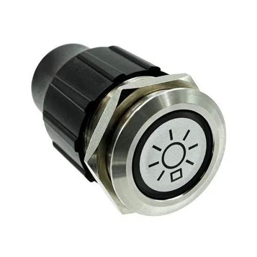DoorBird 423868502 D21x Round Light Push Button