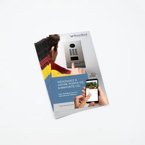 DoorBird 423869066 Flyer for Marketing Purposes