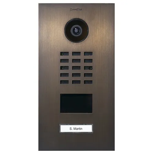 DoorBird 423869783 D1101V IP Video Door Station Stainless Steel Surface-Mount