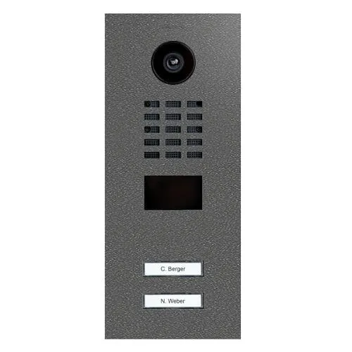 DoorBird 423870703 D2102V IP Video Intercom, Stainless Steel