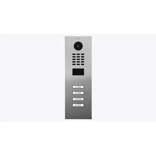 DoorBird D2104V IP Video Intercom, Stainless Steel V2A