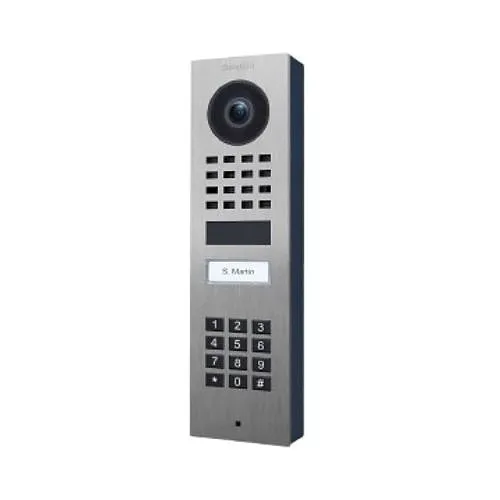 DoorBird D1101KV Surface-Mount IP Video Intercom, Keypad, Stainless Steel V2A